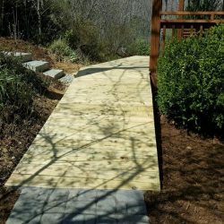 Ramp Walkway in Lake Toxaway