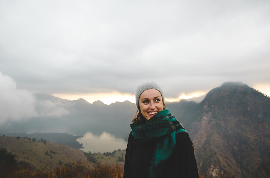 Woman Aging Gracefully